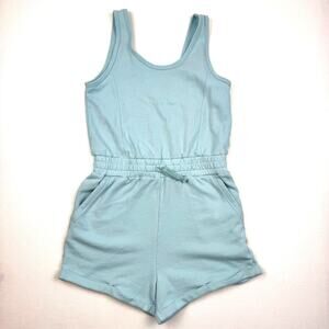 Abercrombie kids teal romper size 15/16